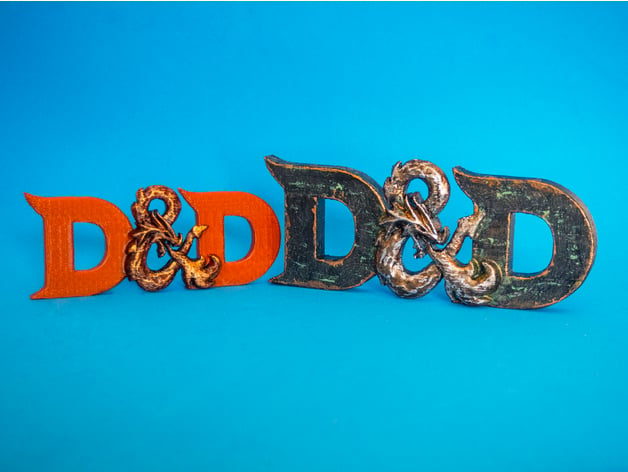 D&D Logo – String Theory Fabric Art