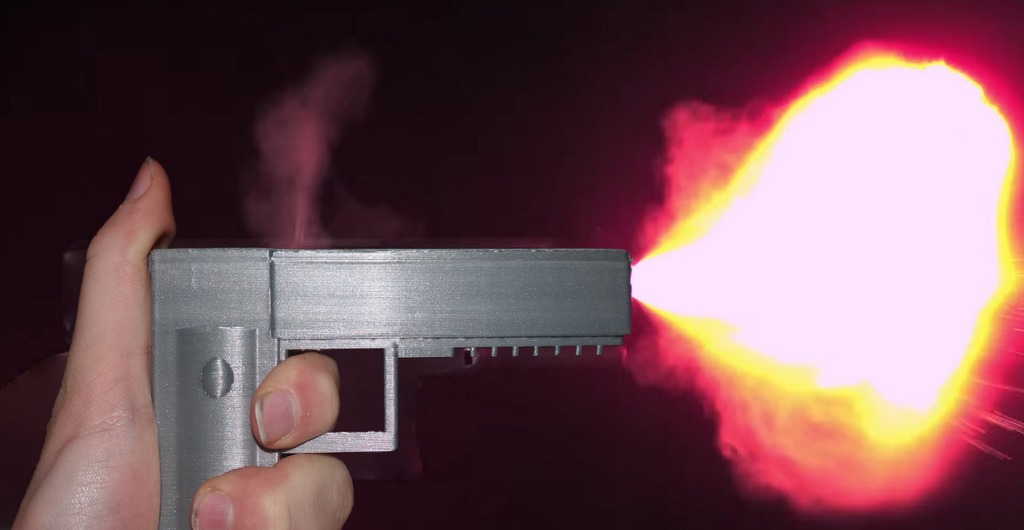 3D Printed Model Gun (more details)