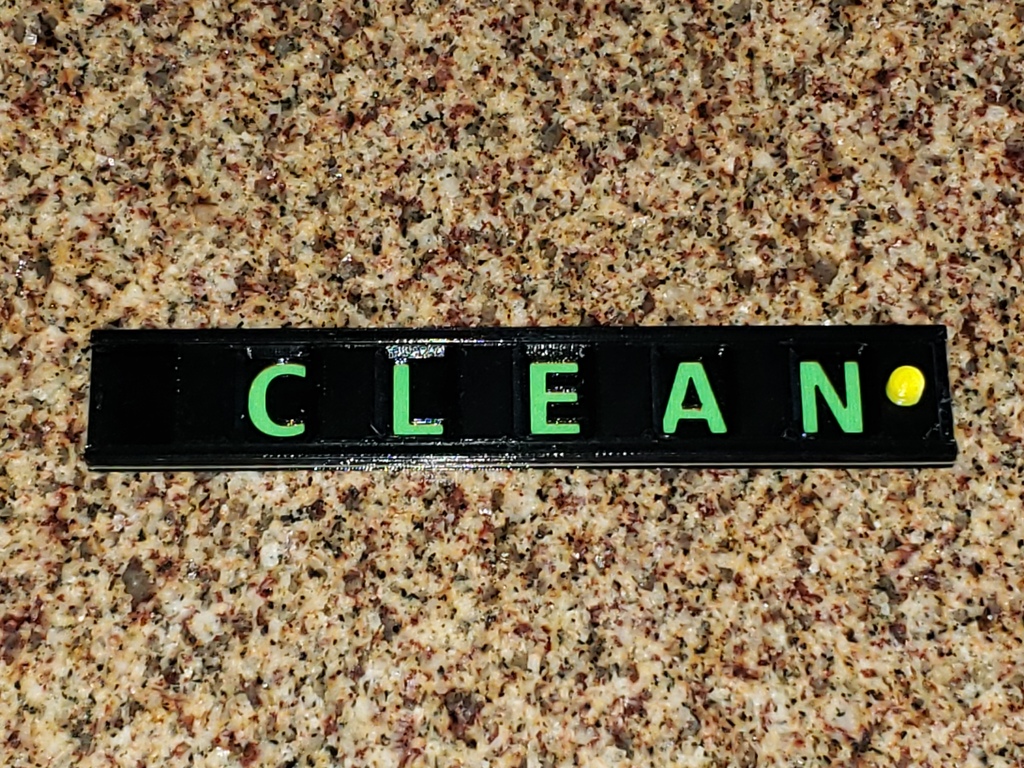 Clean Dirty Sign for Dishes