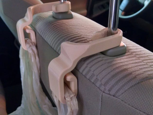 Car Seatback Trash Bag Hooks Longer