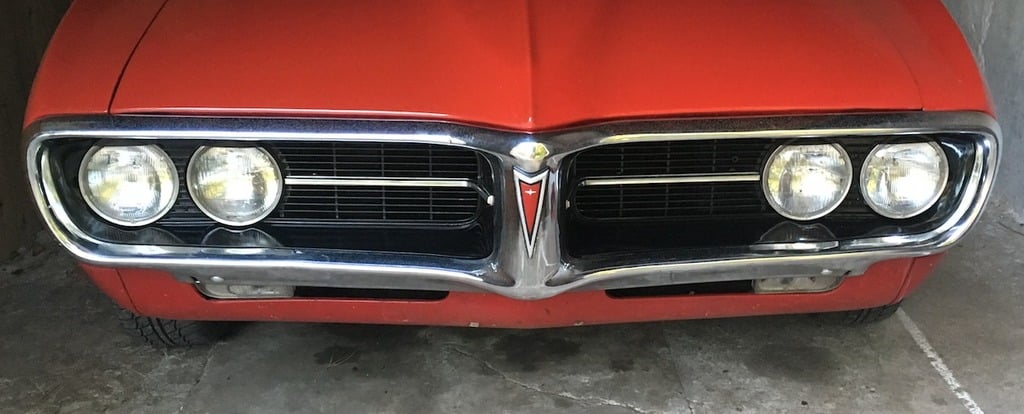 Pontiac Firebird first generation, 1967, 1968. Angry Eyes.