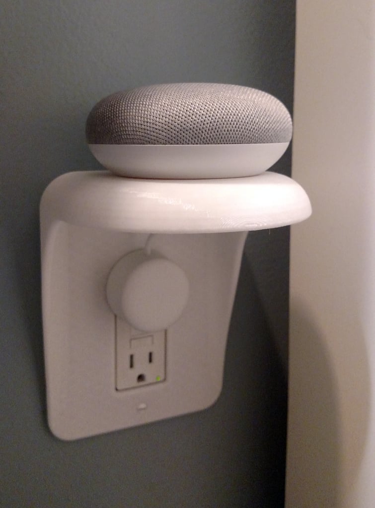 Smart Home Outlet Shelf