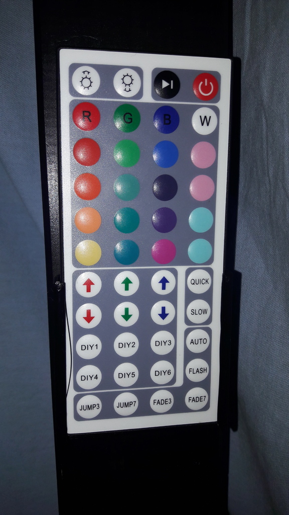 RGB Led remote holder