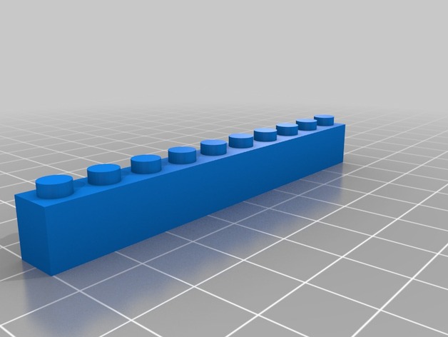 Thin 10 block Lego