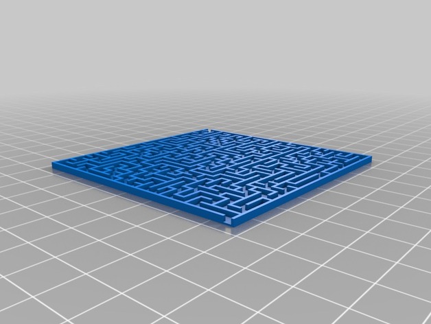 My Customized Random maze generator with base