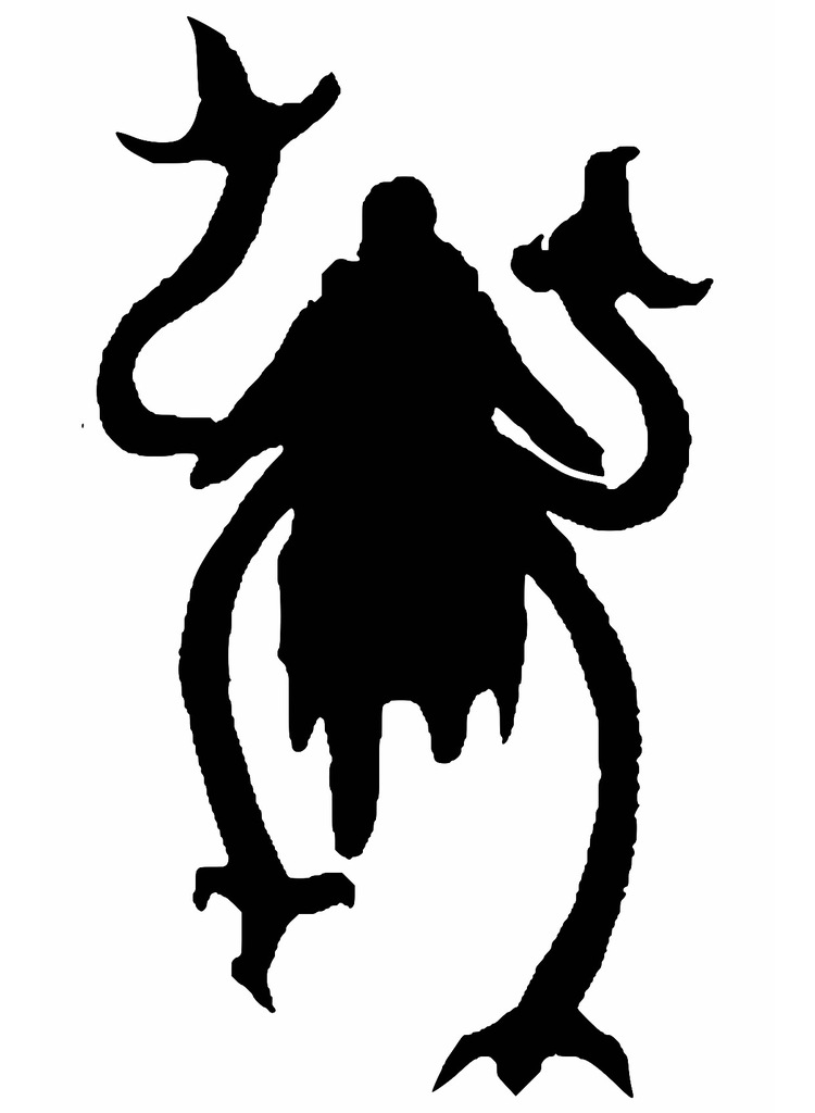 Dr Octopus stencil