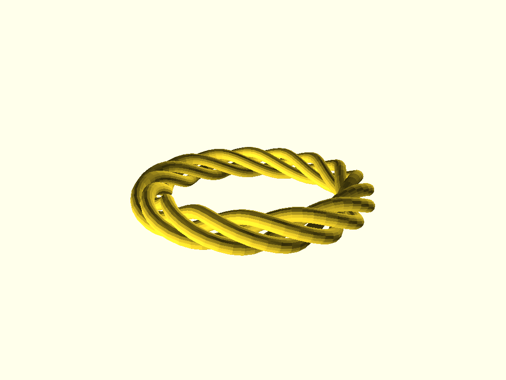 Customizer Twist Ring