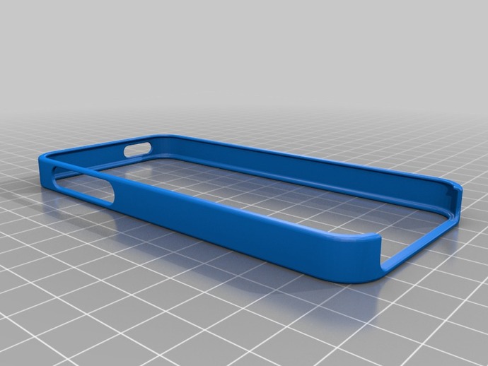 iPhone 5 Bumper for Customization and 3D Printing