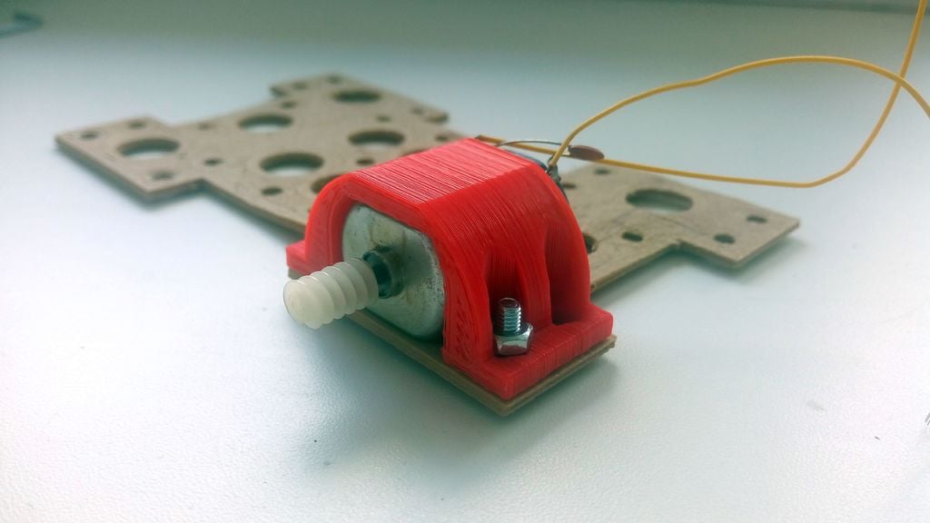 Yet another electric toy motor mount
