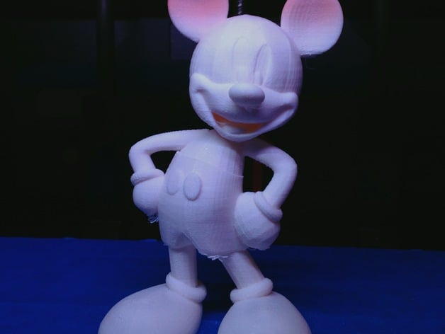 Flatfooted Mickey Mouse