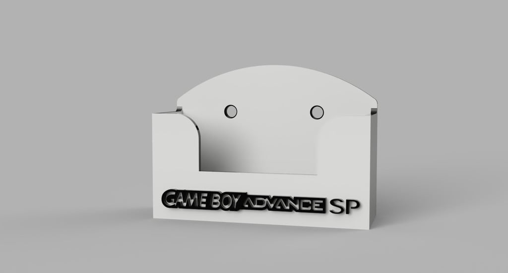 Gameboy Advance SP Wall Mount