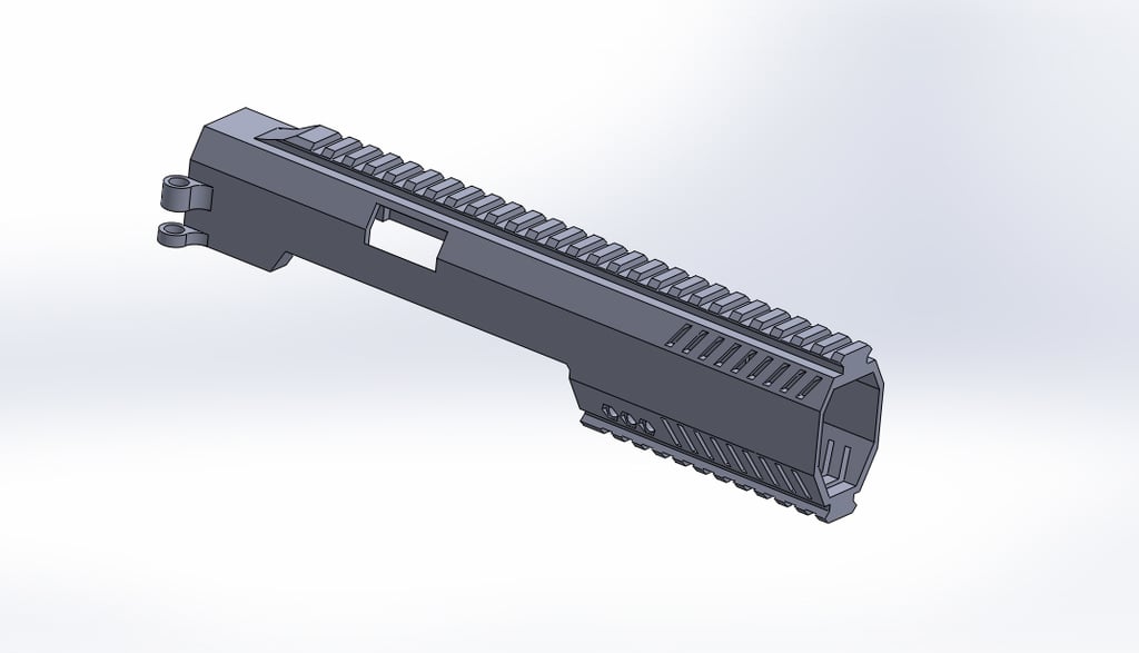 Airsoft Elite Force 1911 Tac Carbine Conversion Kit (wip) (update)