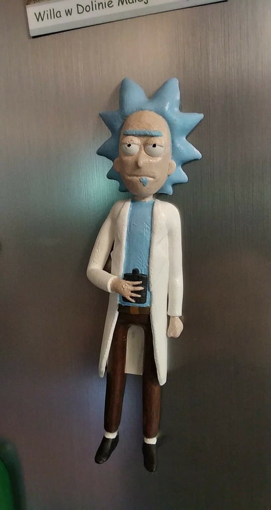 Rick Sanchez (from Rick and Morty) FRIDGE MAGNET