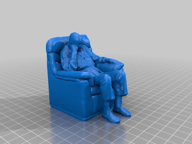 Man in a chair