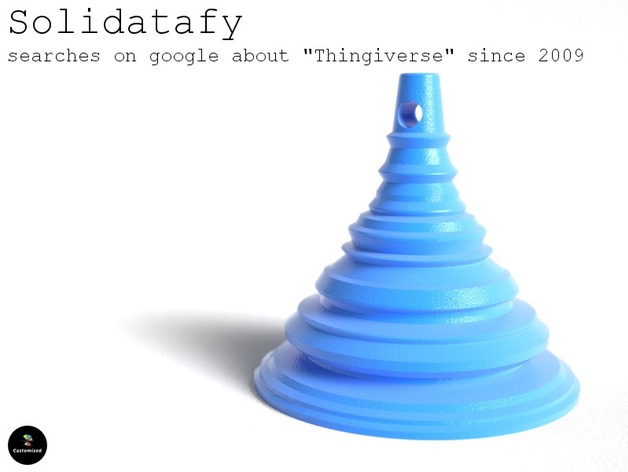 Solidatafy – Searches On Google About “Thingiverse” Since 2009