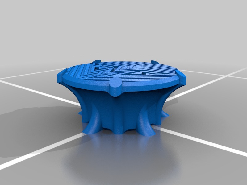 Pedestal for 3D prints