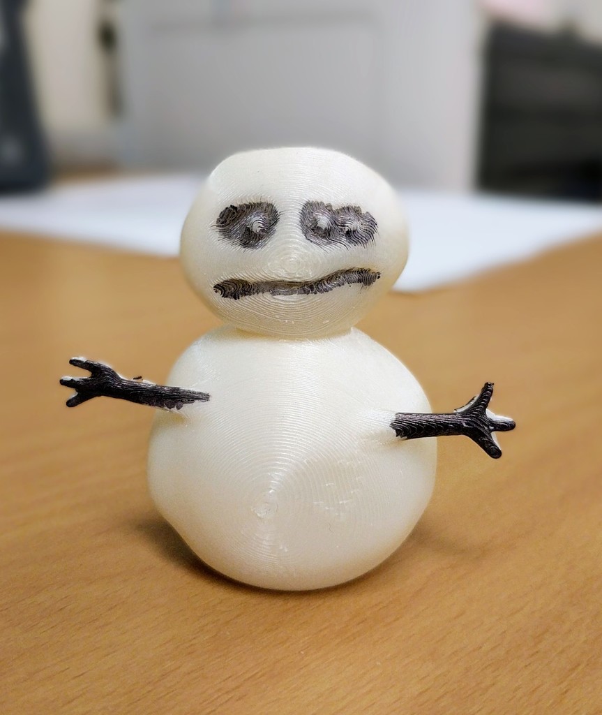 The "MISTER POLICE" Snowman from 'The Snowman'.