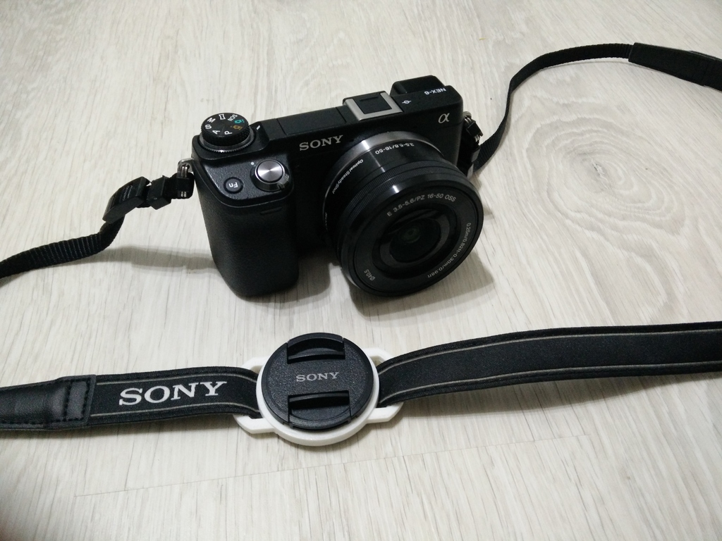 Universal Lens Cap Holder for 40.5mm - [Sony NEX 6]