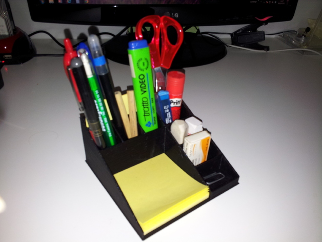 pen holder - eliminates desktop clutter