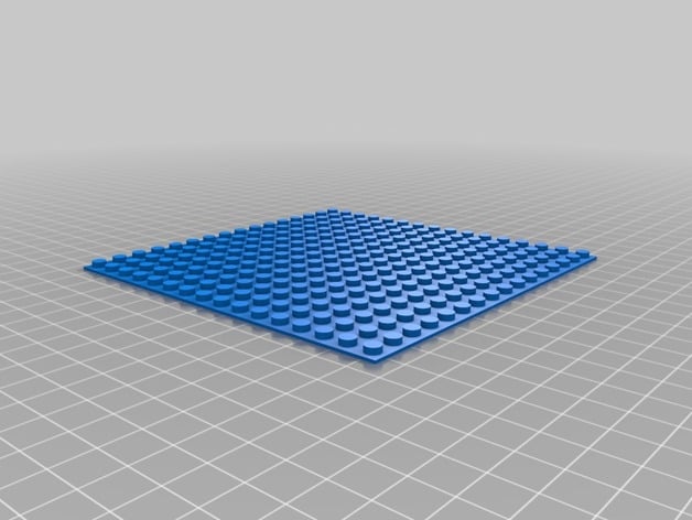 16 by 16 Lego baseplate