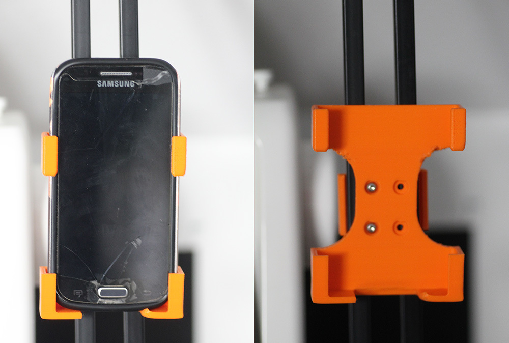 Samsung S4 mini (with case) mount