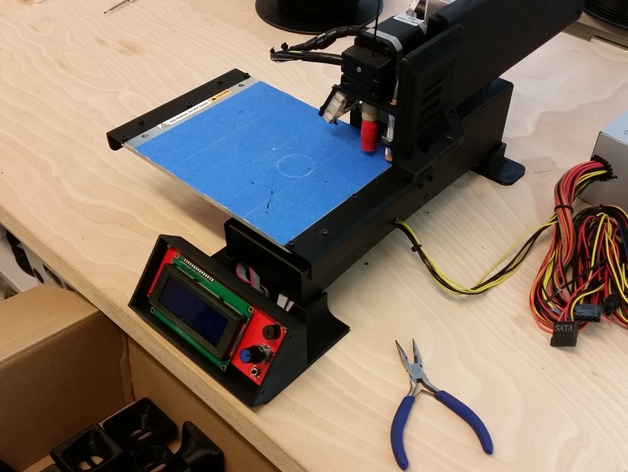 LCD Screen Printbot metal simple