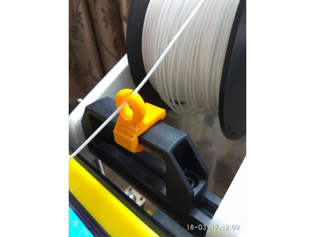 Prusa i4 Simple filament guide