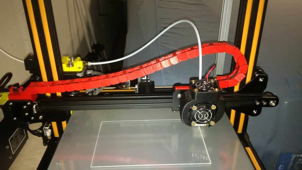 Creality CR-10 X-Axis cable chain