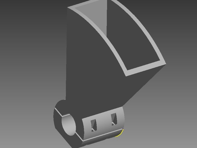 3D Printing Modified Filistruder Hopper