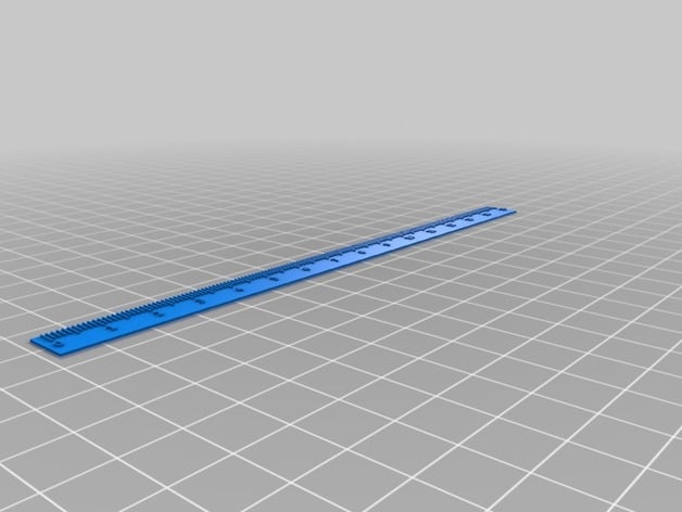 Stl Digital Ruler In Mm By Rperilla Thingiverse
