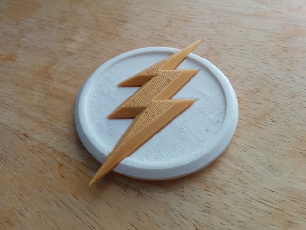 The Flash Magnetic Symbol