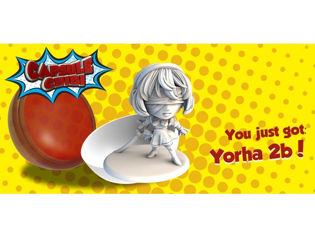 YorHa No 2 Type B Chibi figurine