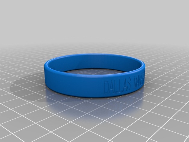 DALLAS MAKERSPACE Cause Bracelet (small)