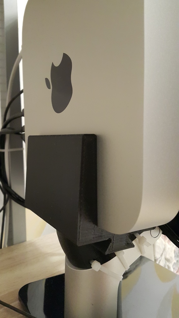 MAC Mini stand for DELL monitor (no VESA mount)