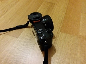 Sony Alpha 6000 hot shoe lens cap holder 