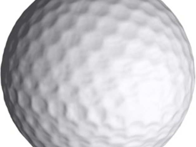 3D Scan - Golf ball