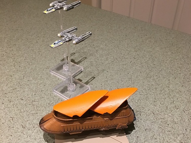Star Wars X-wing: Jabba's Sail Barge