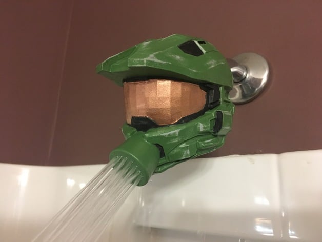 Halo Master Chief Shower Head