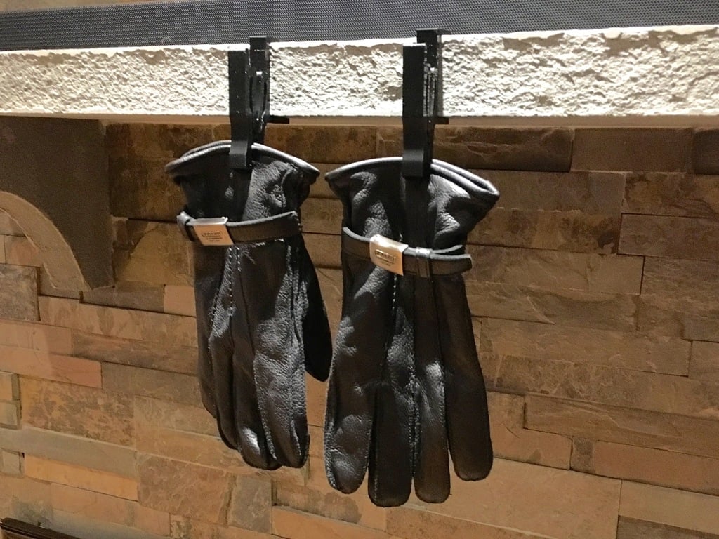 Glove Clips for Fireplace
