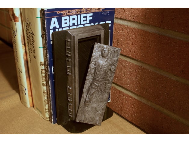 Han Solo In Carbonite Hidden Box And Bookend