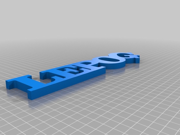 My Customized Variable WORD Sculpture