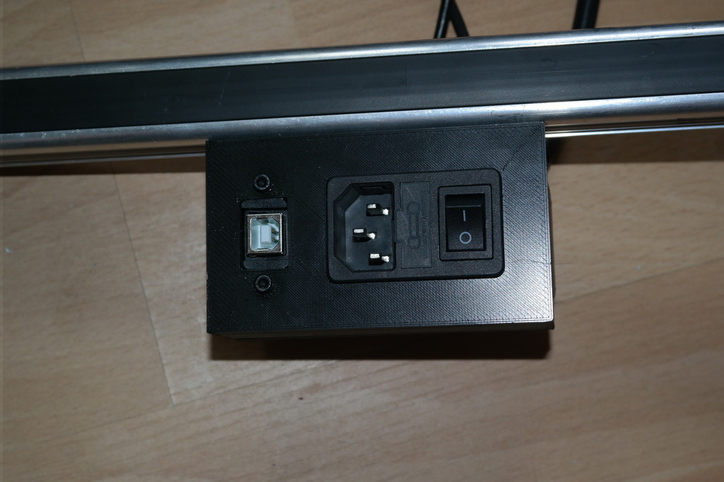 Power & USB B Socket