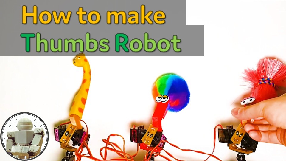 Thumbs Robot[How to make] Thumbs Robot | Motion Capture | Arduino | Servo Motor | ADC | PWM (source code)