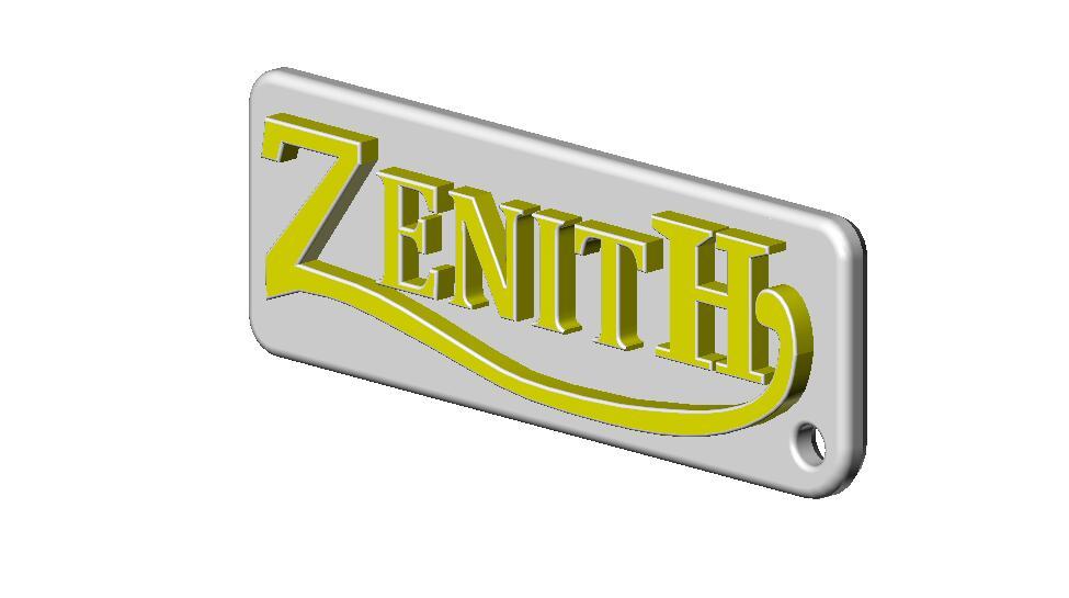 Zenith logo/keyring