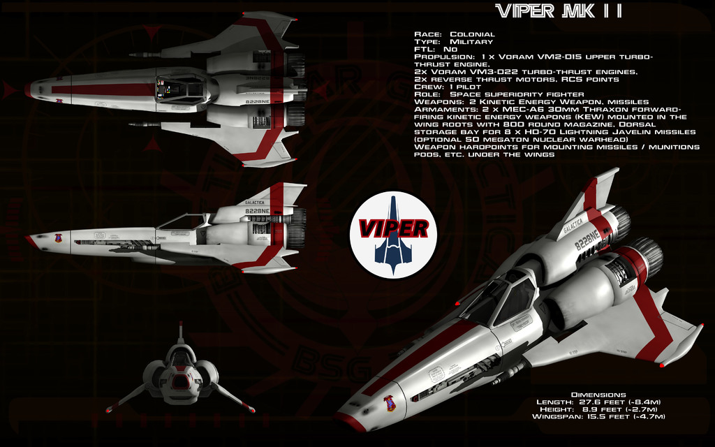Colonial Viper Mark II