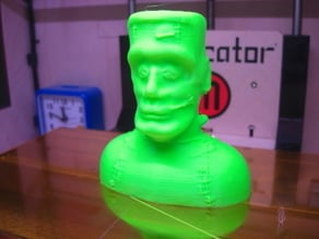 Frankenstein's monster bust