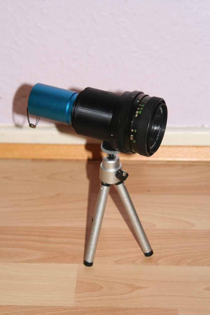 Astrocam/camera lens adapter (Openscad)