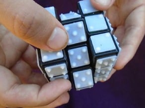 Braille rubik's cube