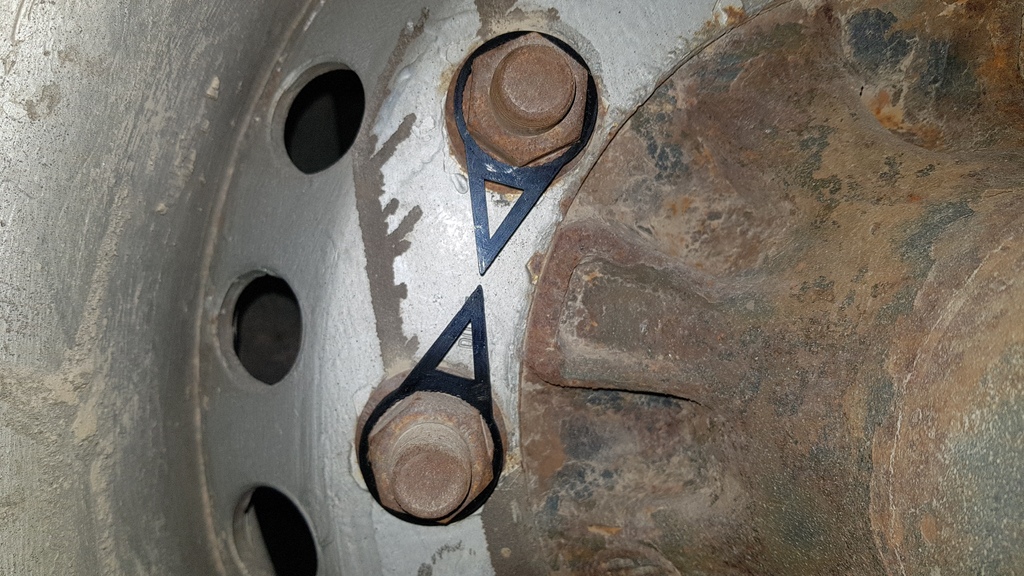 Wheel nuts 32mm unscrew detector