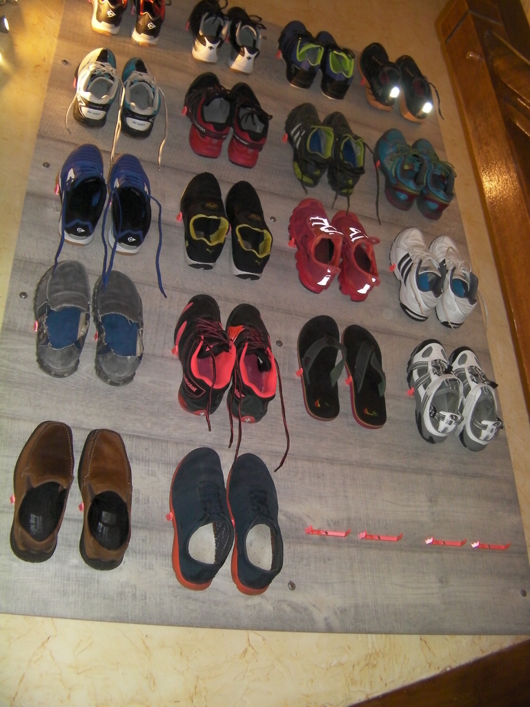 The Wall Of Shoes - Shoes Organizer